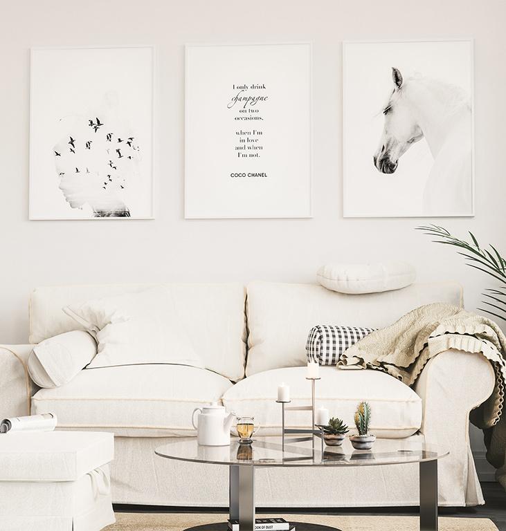 I Only Drink Champagne Poster