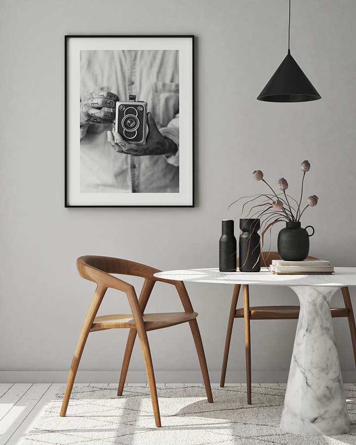 Vintage Camera Poster