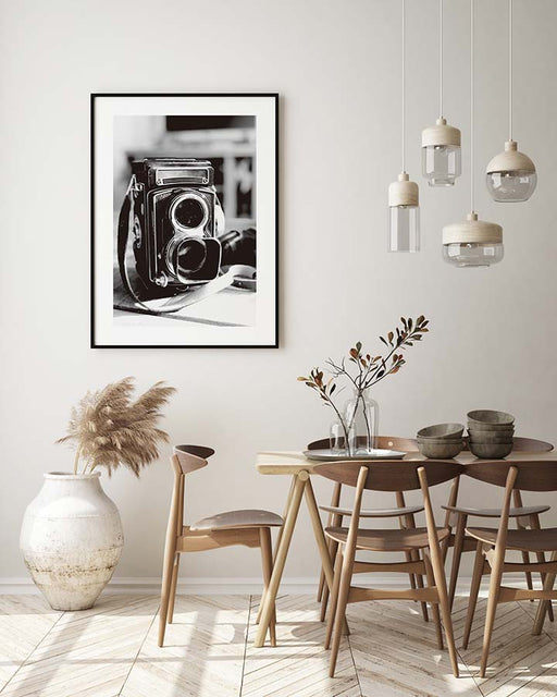 Appareil photo vintage Affiche