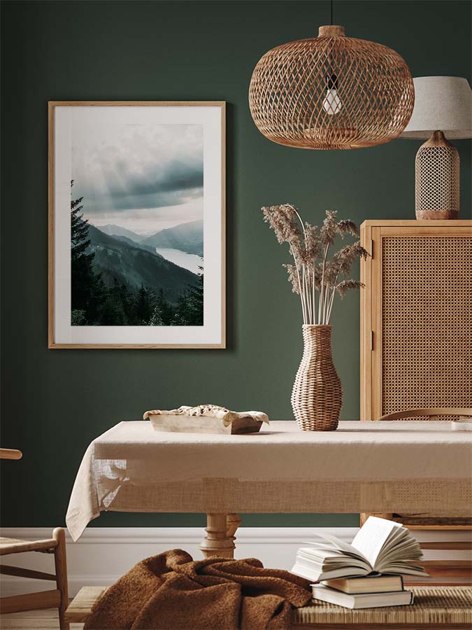 Walensee Sunset Poster