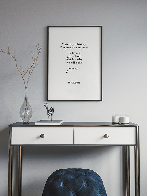 Yesterday is History Affiche