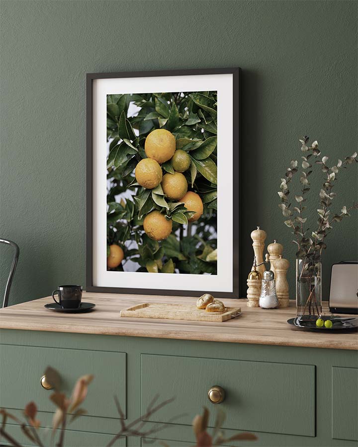 Zitronenbaum Poster